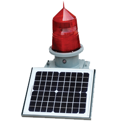 TGZ-155LED 太陽能智能航空障礙燈（中,高光強) 配單晶硅電池板10W 20W